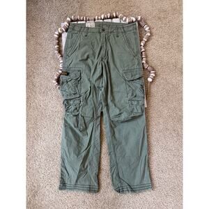 Polo Ralph Lauren Jeans Company Military Surplus Green Cargo Pants